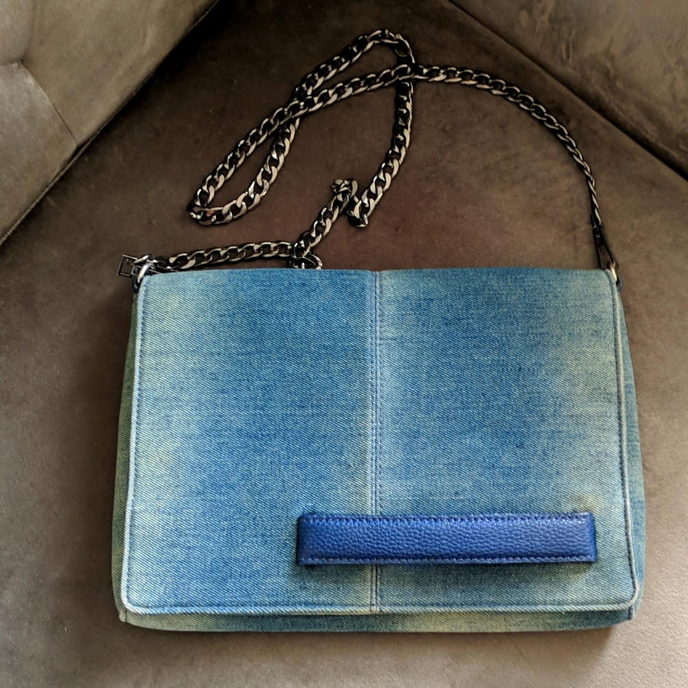 Mint Condition Denim Clutch